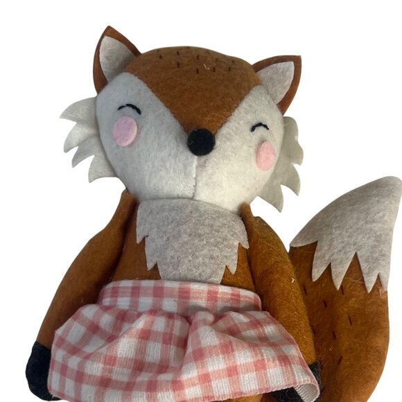 2024 Target Bullseye Plush Forest Creature Fox Apron Fabric Figure New - Picture 3 of 8